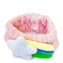 3D Shooting Star Teddy Plush Headband Pink (1 unit)