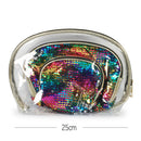 Multi Color Sequin Cosmetic Bag 3PC Set (1 unit)