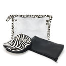 Zebra Print Cosmetic Bag 3PC Set (1 unit)