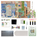 DIY Miniature Book Nook Kit | Giverny Garden
