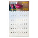 48 PC Crystal Mix Body Piercing (1 unit)