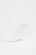 KNOCKER NO SHOW SPORTS SOCKS (49523_WHITE)