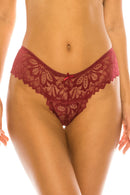 544 12 Piece Floral Lace Thong