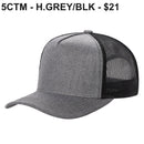 5CTM - Solid & 2-Tone Cotton/Poly Hat
