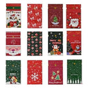 5PC Christmas Gift Goody Bags Assorted Designs 30125 (12 units)