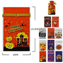 5PC Halloween Candy Cookie Treat Bags 1072 (12 units)