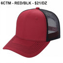 6CTM - 6 Panel Curve Trucker Mesh Hat (SALE)