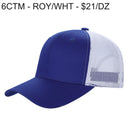 6CTM - 6 Panel Curve Trucker Mesh Hat (SALE)