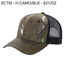 6CTM - 6 Panel Curve Trucker Mesh Hat (SALE)