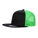 6FTM - 6 Panel Flat Bill Mesh