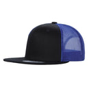 6FTM - 6 Panel Flat Bill Mesh