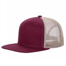 6FTM - 6 Panel Flat Bill Mesh