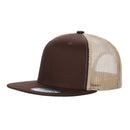 6FTM - 6 Panel Flat Bill Mesh