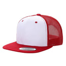 6FTM - 6 Panel Flat Bill Mesh
