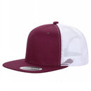 6FTM - 6 Panel Flat Bill Mesh