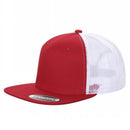 6FTM - 6 Panel Flat Bill Mesh