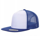 6FTM - 6 Panel Flat Bill Mesh