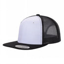 6FTM - 6 Panel Flat Bill Mesh