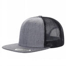 6FTM - 6 Panel Flat Bill Mesh