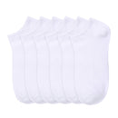 MAMIA LOW CUT PLAIN WHITE SOCKS (70033_WT-A)