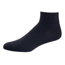 MAMIA QUARTER PLAIN SPANDEX SOCKS (70093_BLACK)
