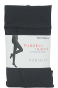 71071 6-Pack Warming Tights with Fleece Lining â€“ Thermal Footed Leggings