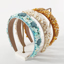 Pearl N Stone Star Decor Headband HB1218-14 (12PC)