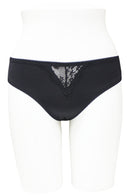 78319M 12 Pieces Elegant Floral Lace Design, Comfortable Elastic Band Floral Lace Thong