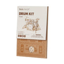 3D Modern Wooden Puzzle | Drum Kit