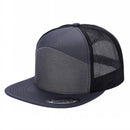 7FTM - 7 Panel Flat Bill Trucker Cap