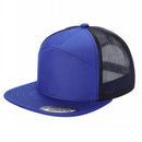 7FTM - 7 Panel Flat Bill Trucker Cap