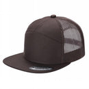 7FTM - 7 Panel Flat Bill Trucker Cap