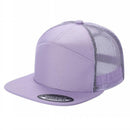 7FTM - 7 Panel Flat Bill Trucker Cap