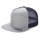 7FTM - 7 Panel Flat Bill Trucker Cap