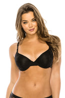 89148 12 Piece Extreme Push Up & Comfortable Fit Laser Cut Bra with Lace Trim  B/C Cup