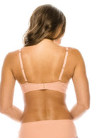89148 12 Piece Extreme Push Up & Comfortable Fit Laser Cut Bra with Lace Trim  B/C Cup