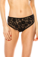 90049 12 Piece Soft & Stretchy Lingerie Floral Lace Thong