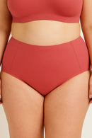 90072 6 Pieces Soft and Comfortable Laser Cut Panty C01