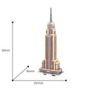 3D Classic Wooden Puzzle | Empire State Building