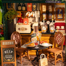 DIY Miniature Dollhouse Kit | Tipsy Restaurant
