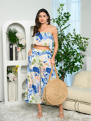 WOMEN'S 2PC. TOP & PANTS FLORAL SET