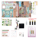 DIY Miniature Book Nook Kit | Flower Shop