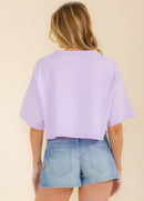 WOMEN'S SHORT SLEEVE GRAPHIC TOP