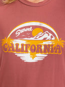 WOMEN'S SHORT SLEEVE GRAPHIC TOP