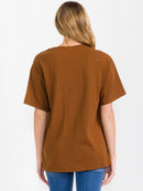 WOMEN'S SHORT SLEEVE GRAPHIC TOP