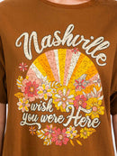 WOMEN'S SHORT SLEEVE GRAPHIC TOP