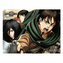 ATTACK ON TITAN - EREN, MIKASA & LEVI WALL SCROLL