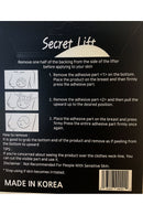 B-1502 12 sets Disposable Breast Lift Tape, 3 Pairs per Set, One Size Secret Lift Bra Tape Petals