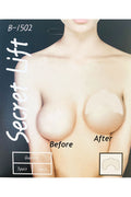 B-1502 12 sets Disposable Breast Lift Tape, 3 Pairs per Set, One Size Secret Lift Bra Tape Petals
