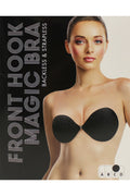 B3300 1-Piece Backless & Strapless with Wing Shape Design Front Hook Magic Bra
